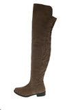 WOMAN'S SHOES TAUPE SUEDE BOOTS JALEN-L66