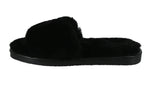 WOMAN'S SANDALS  BLACK  SUEDE JENNIFER