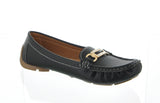 WOMAN'S SHOES BLACK PU DOCKSIDE JIMMI-31