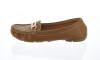 WOMAN'S SHOES TAN PU DOCKSIDE JIMMI-31