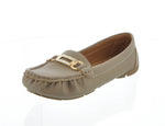 WOMAN'S SHOES TAUPE PU DOCKSIDE JIMMI-31