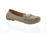 WOMAN'S SHOES TAUPE PU DOCKSIDE JIMMI-31