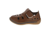 KID'S SHOES CAMEL SUEDE SANDALS JJ-07