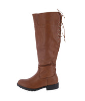 WOMAN'S SHOES TAN PU BOOTS JONES-86