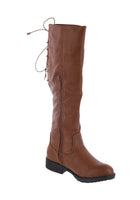 WOMAN'S SHOES TAN PU BOOTS JONES-86