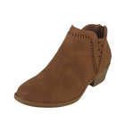 WOMAN'S SHOES TAN PU BOOTIES JUDY-75