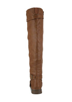 WOMAN'S SHOES TAN PU BOOTS JUSTINA-42