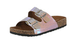 WOMAN'S SHOES GOLD PU SANDALS KAREN HOLO