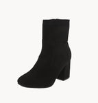 WOMAN'S BOOTIES BLACK SUEDE KEISHA-1