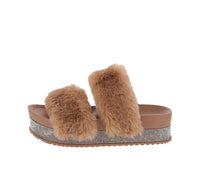 WOMAN'S SHOES CAMEL FLUFF SANDALS KRISTEN-11