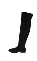 WOMAN'S SHOES BLACK SUEDE BOOTS KRYSTEN-10