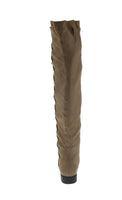 WOMAN'S SHOES TAUPE SUEDE BOOTS KRYSTEN-10