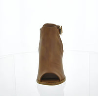 WOMAN'S SHOES TAN PU BOOTIES LEMIE-33