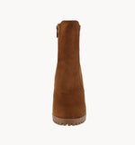 WOMAN'S BOOTS TAN SUEDE LESLIE-2