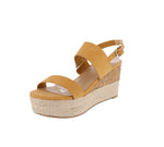 WOMAN'S SHOES MANGO NUB WEDGE HEELS LISTEN