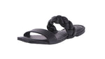 WOMAN'S SHOES BLACK PU SANDALS LIVIA-6