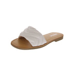 WOMAN'S SHOES WHITE PU SANDALS LOMITA