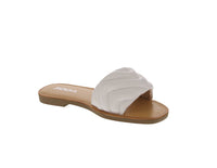 WOMAN'S SHOES WHITE PU SANDALS LOMITA