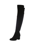 WOMAN'S SHOES BLACK SUEDE BOOTS LUCY-86