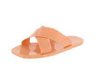 WOMAN'S SHOES PEACH PLASTIC MAJESTY