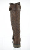 WOMAN'S SHOES BROWN PU BOOTS MANGO-21