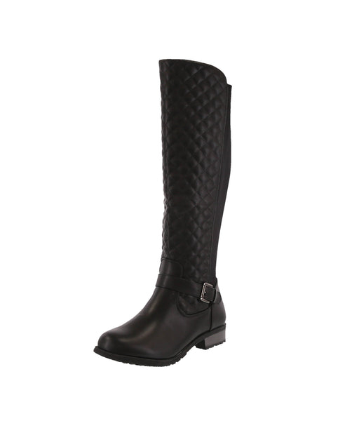 WOMAN'S SHOES BLACK PU BOOTS MANGO-35