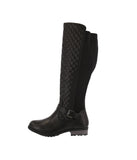 WOMAN'S SHOES BLACK PU BOOTS MANGO-35