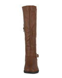 WOMAN'S SHOES TAN PU BOOTS MANGO-L7