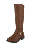 WOMAN'S SHOES TAN PU BOOTS MANGO-L7