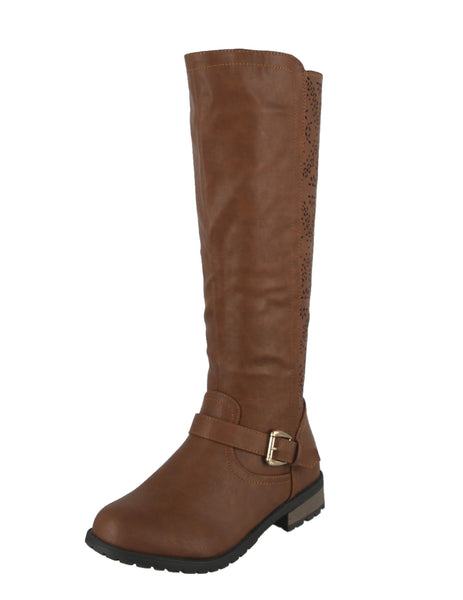 WOMAN'S SHOES TAN PU BOOTS MANGO-L7