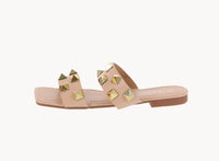 WOMAN'S SHOES NUDE PU SANDALS MAXI-1