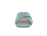 WOMAN'S SHOES TEAL PU SANDALS MEANING