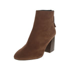 WOMAN'S BOOTIES MOCHA SUEDE METIS-02B