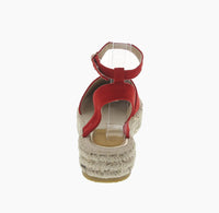 WOMAN'S SHOES RED SUEDE SANDAL MOIRA-30