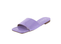 WOMAN'S SHOES PURPLE PAT SANDALS MULE-3