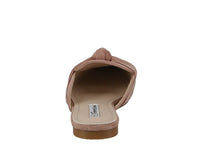 WOMAN'S SHOES PINK SUEDE SANDALS MULES-11