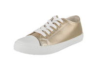 WOMAN'S SHOES GOLD PU LEATHER TENNIS SNEAKERS NARNIA-03