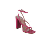 WOMAN'S SHOES FUCHSIA PU HEELS NILE-5