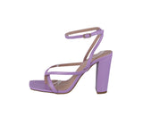 WOMAN'S SHOES LAVANDER PU HEELS NILE-5