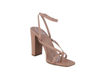 WOMAN'S SHOES NUDE PU HEELS NILE-5