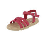 KID'S SHOES FUCHSIA PU LEATHER SANDALS OLIVIA-01K