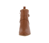 WOMAN'S SHOES TAN PU BOOTIES PLANO-29