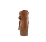 WOMAN'S SHOES TAN PU BOOTIES PLANO-29