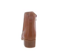 WOMAN'S SHOES TAN PU BOOTIES PLANO-3