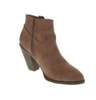 WOMAN'S BOOTIES BLUSH SUEDE PU PRISM-01