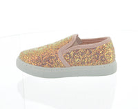 KID'S SHOES UNICORN GLITTER TENNIS SNEAKERS RANGE-8K