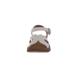 BABY'S SHOES WHITE PU SANDAL REBOUND-38KA