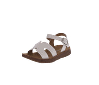 BABY'S SHOES WHITE PU SANDAL REBOUND-38KA