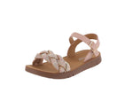 KID'S SHOES PINK PU/GLITTER SANDALS REFORM-18K