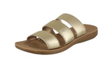 KID'S SHOES GOLD FABRIC SANDALS REFORM-21K